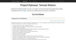 Desktop Screenshot of hybrasyl.com